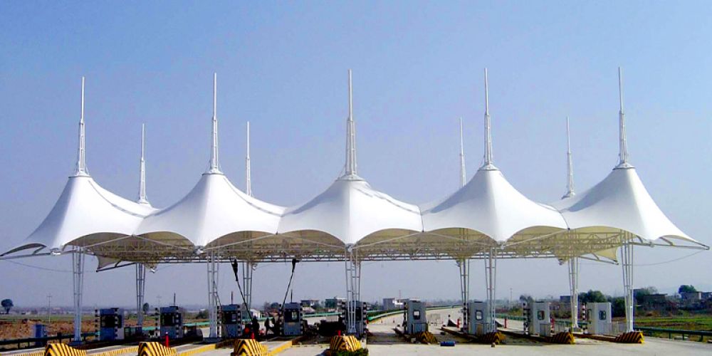 膜结构雨棚的使用场合