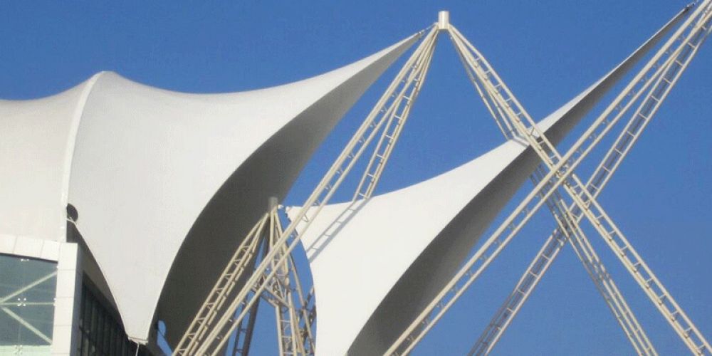 聚四氟乙烯膜建筑及其焊接热合