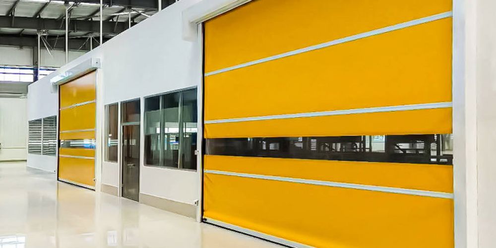 PVC快速卷帘门及其高周波热合机的制作工艺